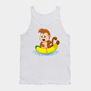 Monkey Banana Boat Tank Top